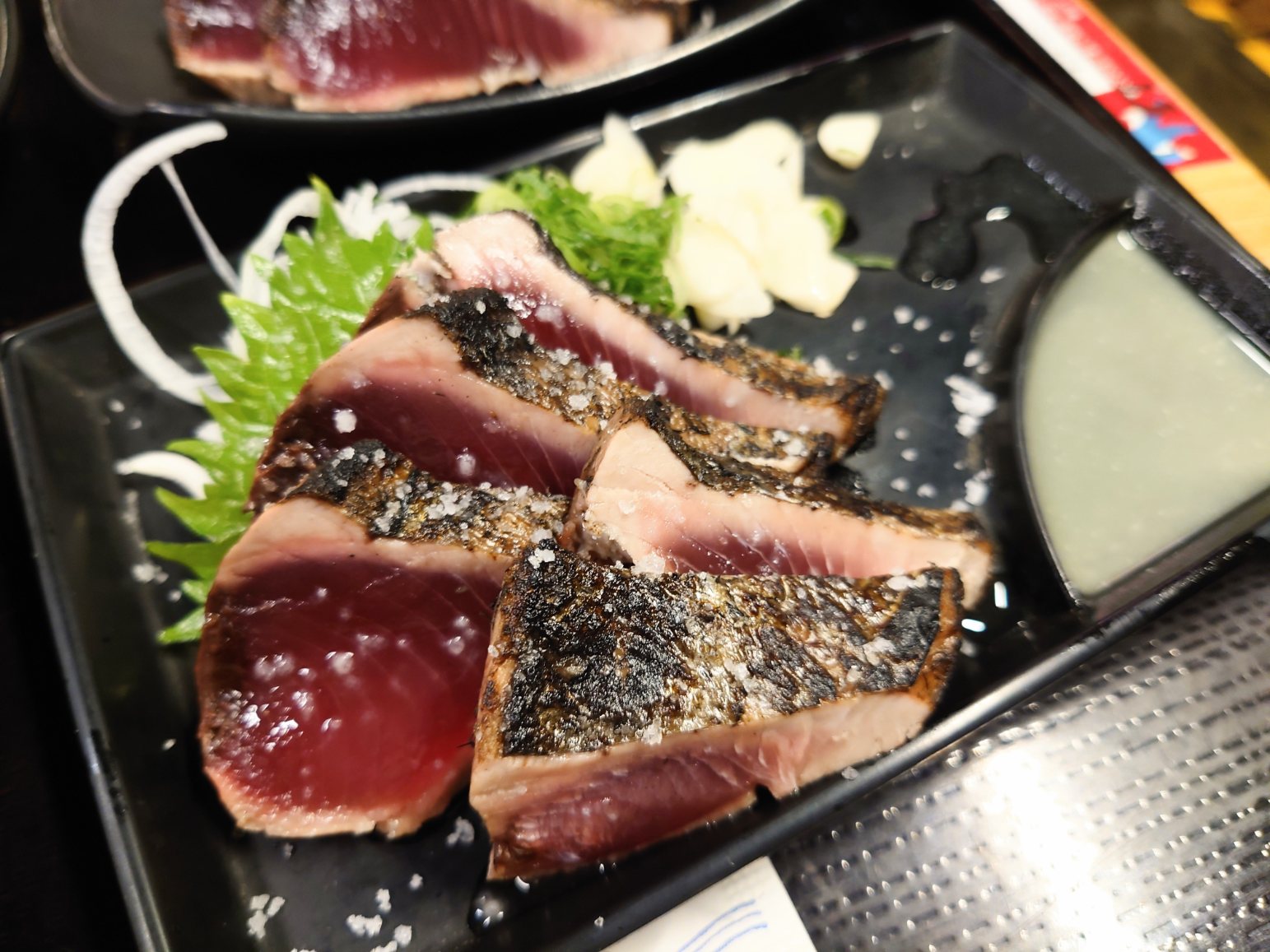 カツオのたたき塩